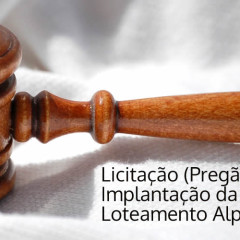 Licitação (Pregão Presencial) para Implantação da Fibra óptica